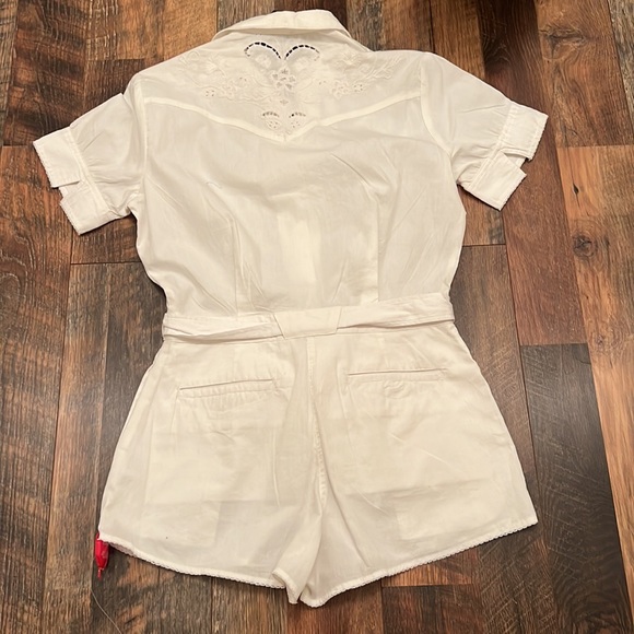 Rag &bone withe surplus romper - Picture 6 of 7